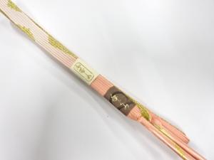 未使用品　正絹　手組帯締め